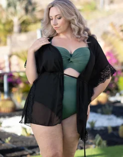 Beach-Kimono Mambo short black*SugarShape Online