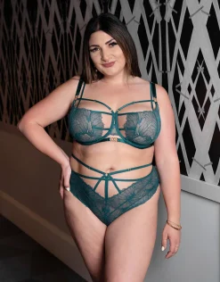 BH FemFatale green + Augenbinde*SugarShape Outlet