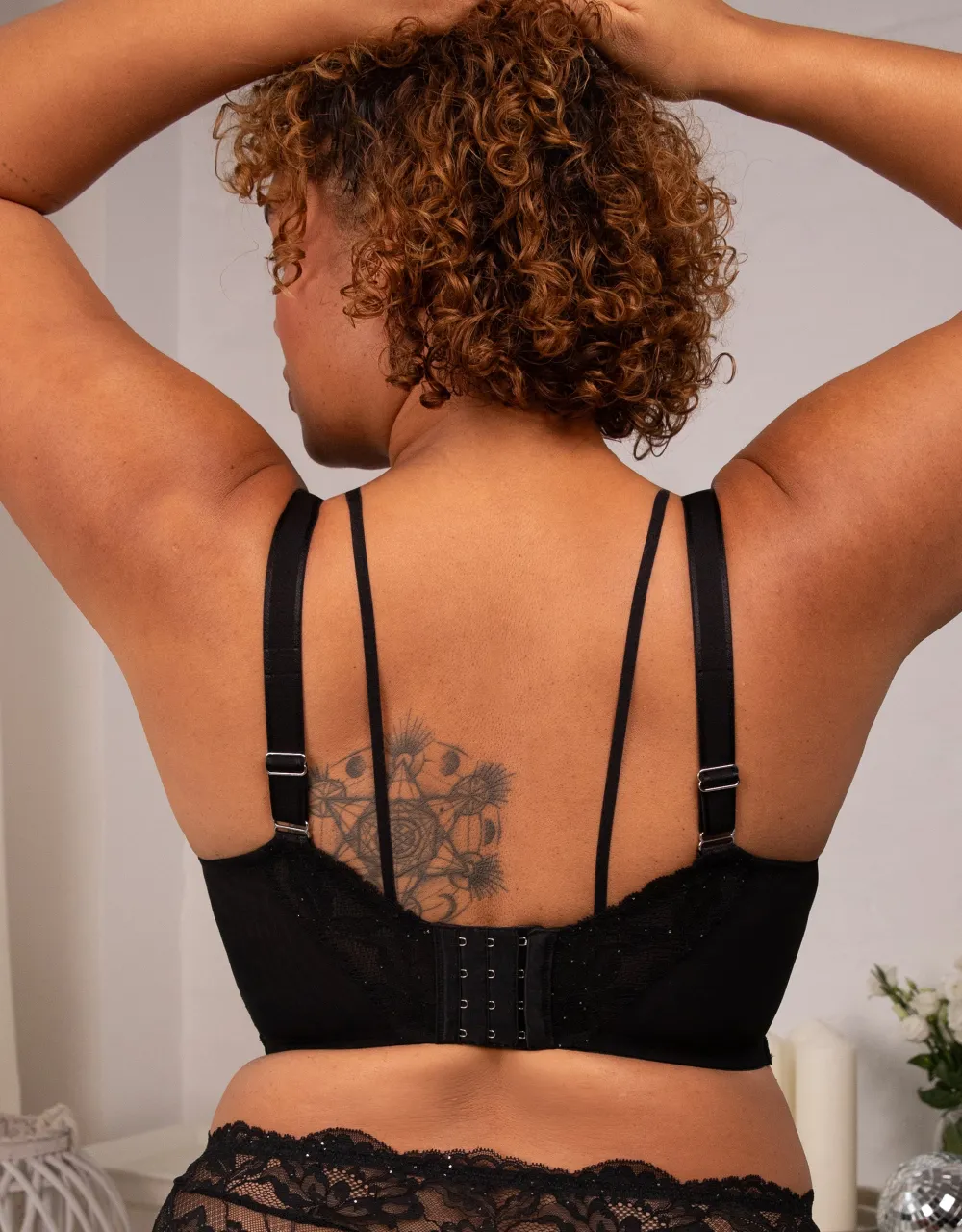 BH True Glam black + BH-Kette Jewel*SugarShape New