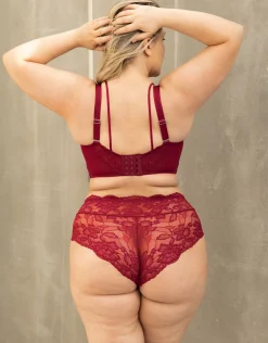 BH True Glam bordeaux + BH-Kette Jewel*SugarShape New