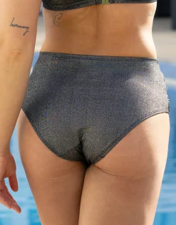 Bikini-High-Panty Valencia Glam silver*SugarShape New