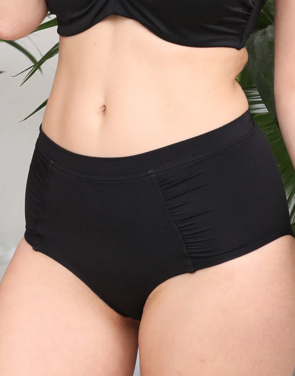 Bikini-High-Waist-Panty Monaco black*SugarShape New