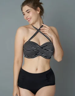 Bikini-High-Waist-Panty Monaco black*SugarShape New