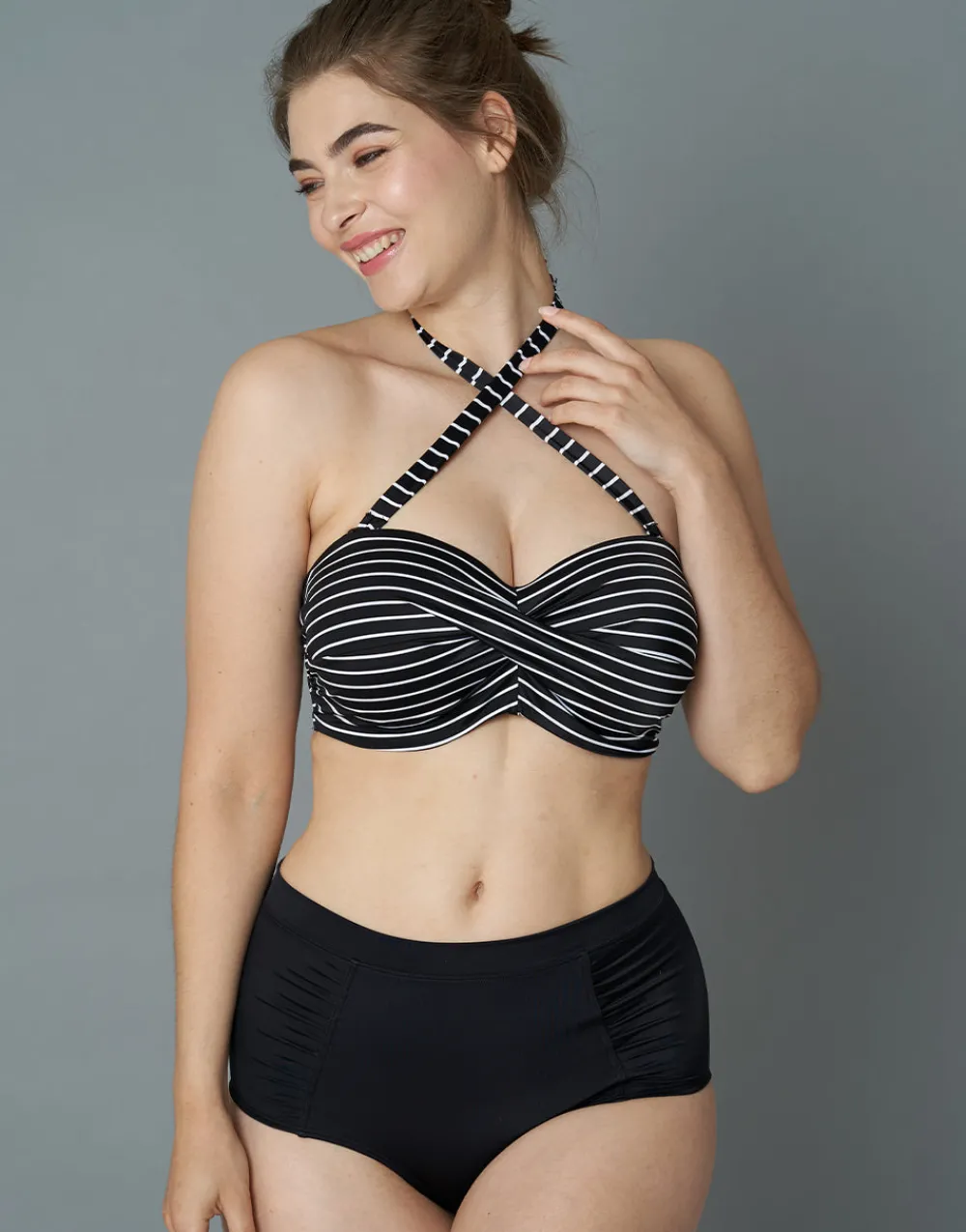 Bikini-High-Waist-Panty Monaco black*SugarShape New