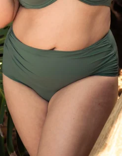 Bikini-High-Waist-Panty Valencia olive*SugarShape New