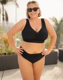 Bikini-Top ohne Verschluss Porto black*SugarShape Clearance