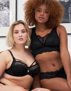 Bralette Eliana Velvet black*SugarShape