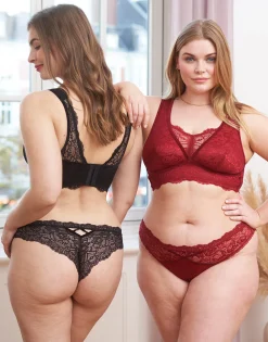 Bralette Eliana Velvet black*SugarShape