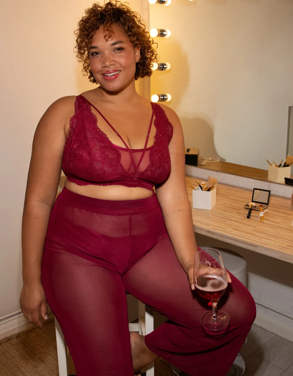 Bralette Elva Glam bordeaux*SugarShape New