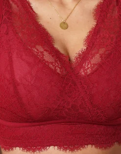 Bralette Emilia burgundy*SugarShape