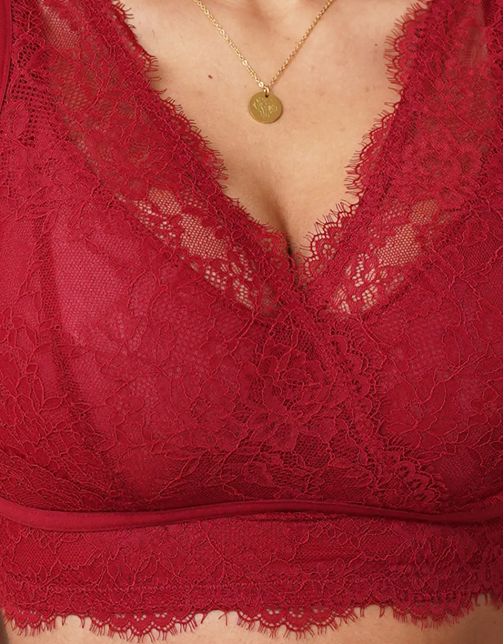 Bralette Emilia burgundy*SugarShape