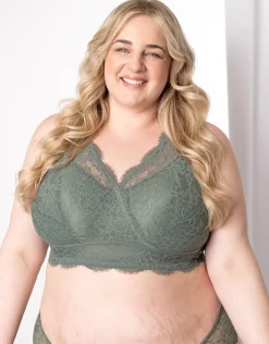 Bralette Emilia olive*SugarShape Hot
