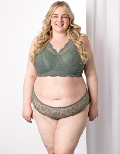 Bralette Emilia olive*SugarShape Hot