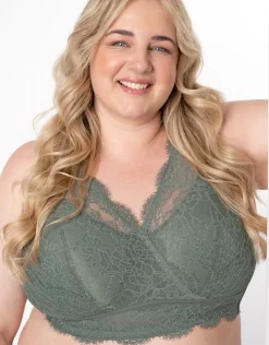 Bralette Emilia olive*SugarShape Hot
