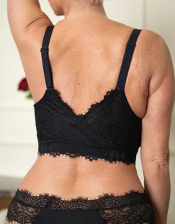 Bralette ohne Verschluss Sensla black*SugarShape Hot