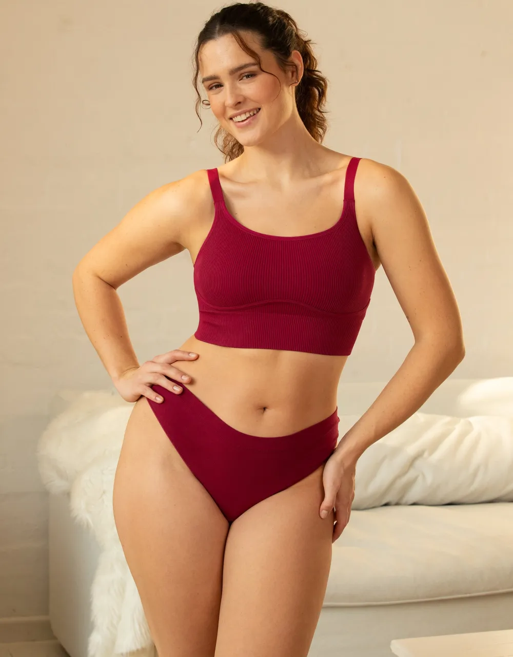 Bustier Freeda bordeaux*SugarShape Best