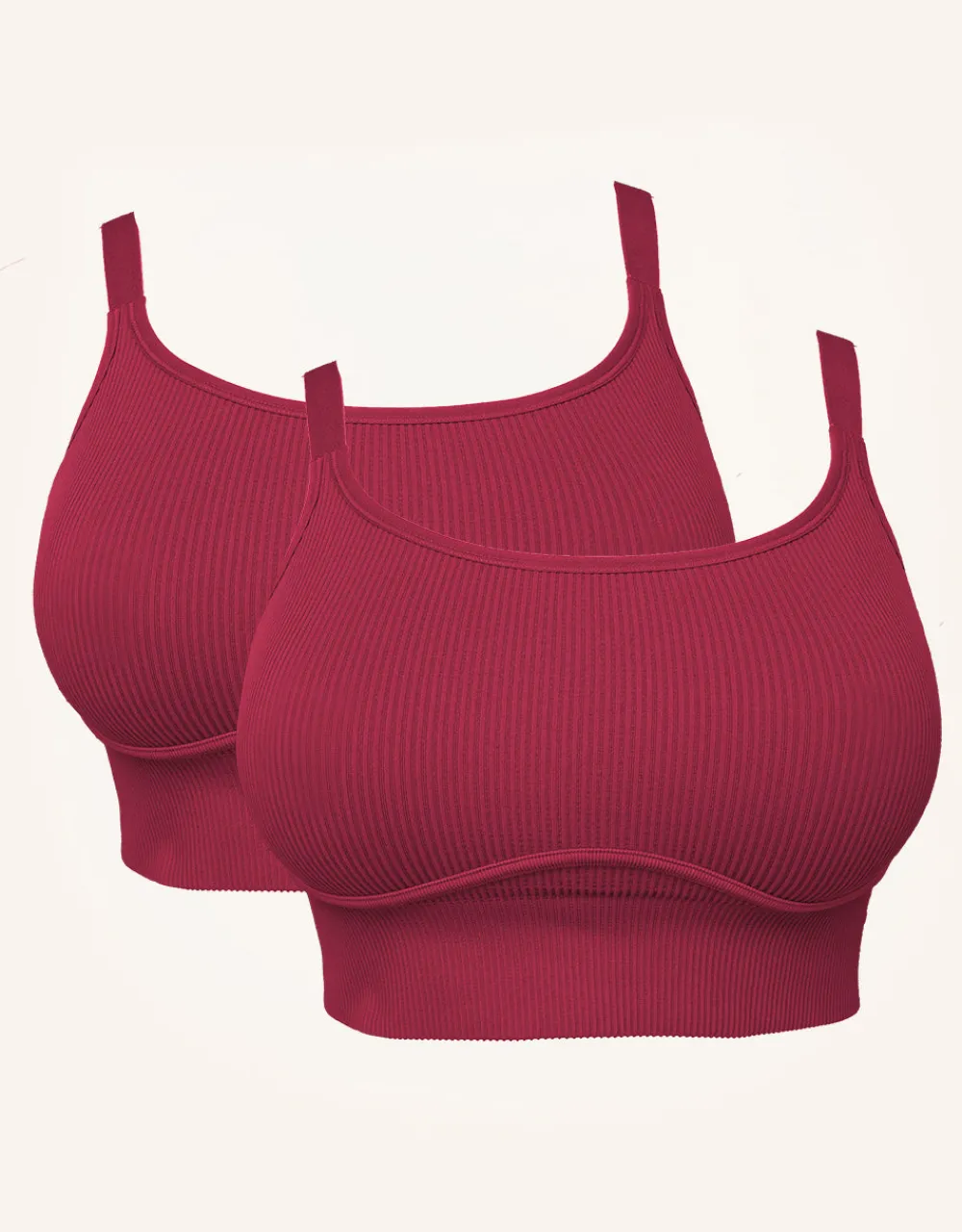 Bustier-Set 2x Freeda bordeaux*SugarShape