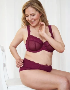 High-Panty Clara bordeaux*SugarShape Clearance