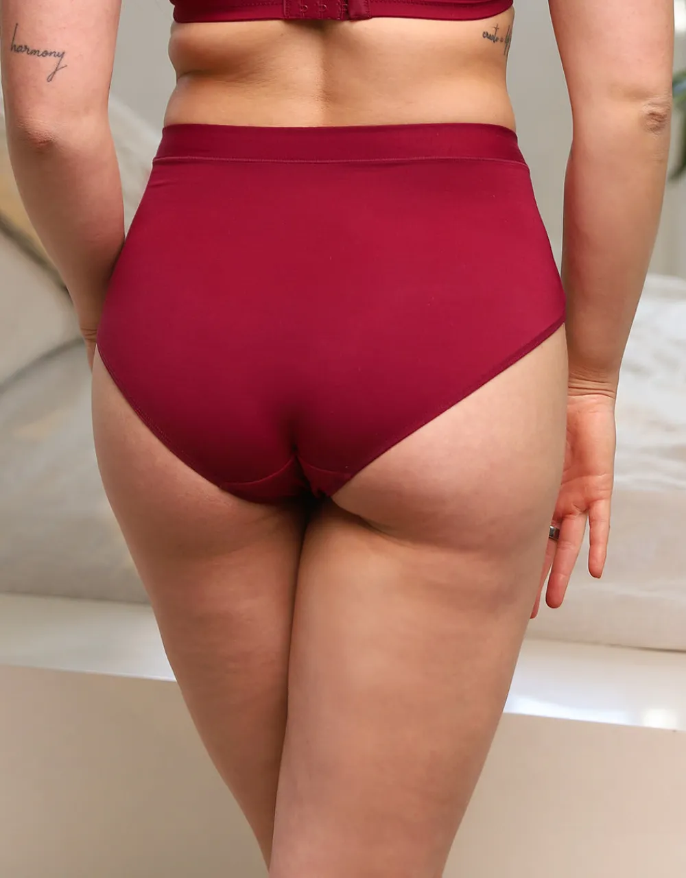 High-Panty Cozy Basic bordeaux*SugarShape Online