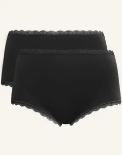High-Panty-Set 2x Basic black*SugarShape