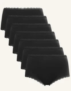 High-Panty-Set 7x Basic black*SugarShape Hot