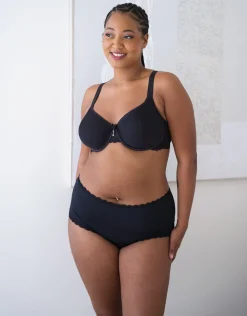 High-Panty-Set 7x Basic black*SugarShape Hot