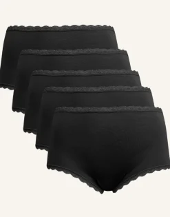 High-Panty-Set 5x Basic black*SugarShape Discount