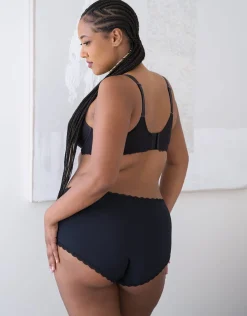 High-Panty-Set 3x Basic black*SugarShape