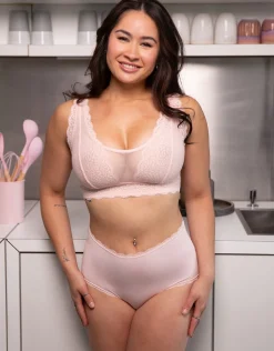 High-Panty-Set 2x Basic blush*SugarShape New