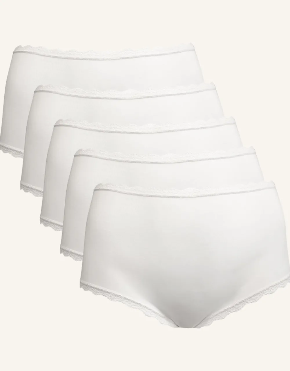 High-Panty-Set 5x Basic ivory*SugarShape Online