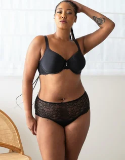 High-Panty-Set 2x Lace Basic black*SugarShape