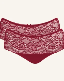 High-Panty-Set 2x Lace Basic bordeaux*SugarShape Best