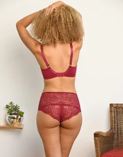 High-Panty-Set 2x Lace Basic bordeaux*SugarShape Best
