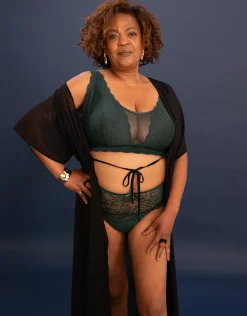 High-Panty-Set 2x Lace Basic forest*SugarShape