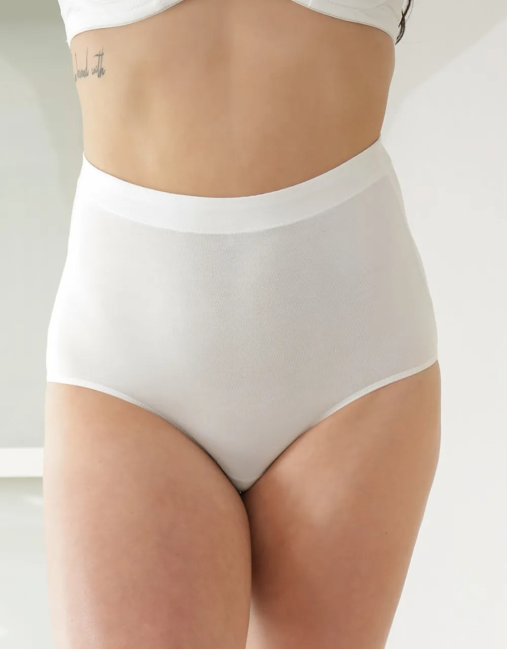 High-Waist-Panty Cozy Basic ivory*SugarShape Best