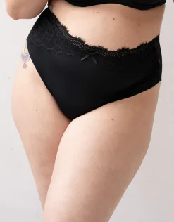 High-Waist-Panty Sensla black*SugarShape Sale