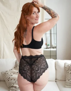 High-Waist-Panty Sensla black*SugarShape Sale