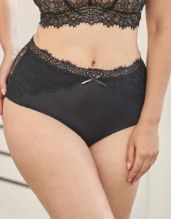 High-Waist-Panty Sophia black/beige*SugarShape New