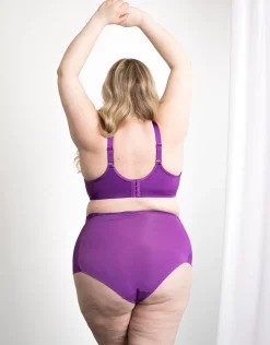 High-Waist-Panty Voilà purple*SugarShape Outlet