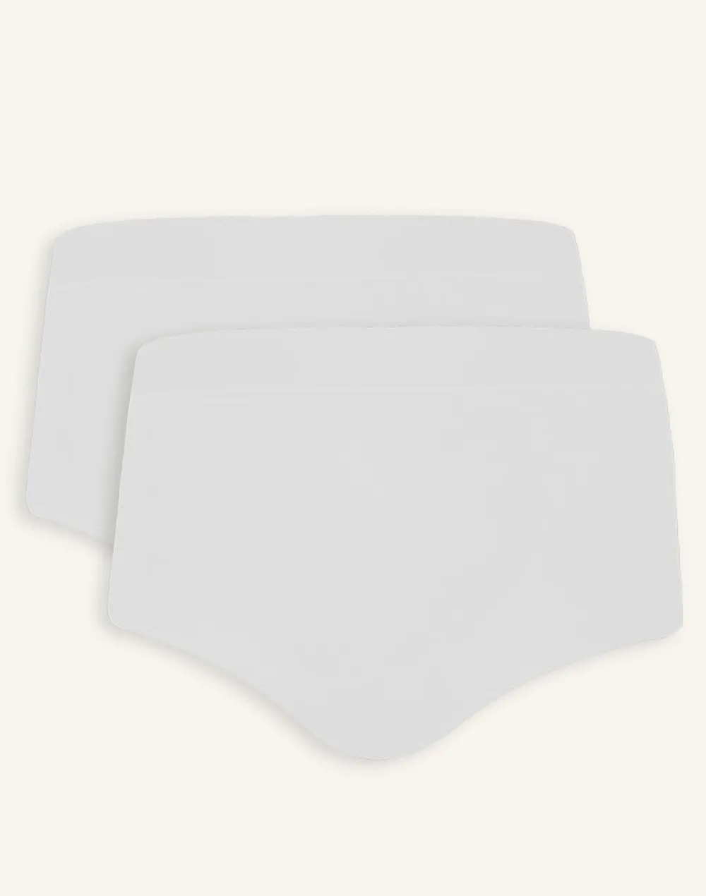High-Waist-Panty-Set 2x Cozy Basic ivory*SugarShape Hot