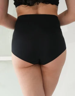 High-Waist-Panty-Set 2x Cozy Basic black*SugarShape Clearance