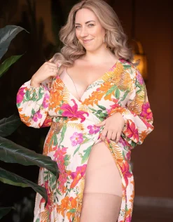 High-Waist-Shorts-Set 2x Basic cappuccino*SugarShape Clearance