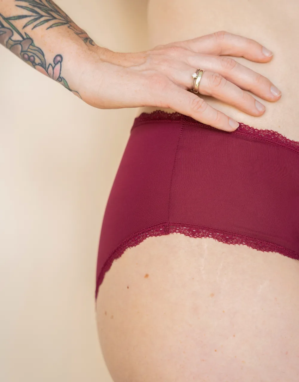 Panty Basic bordeaux*SugarShape New