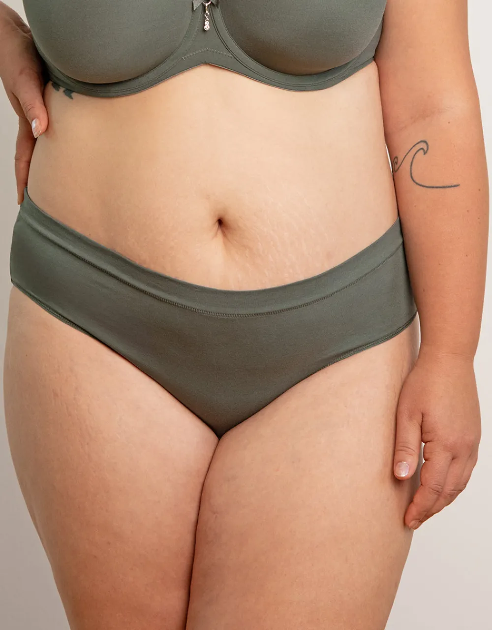 Panty Cotton Basic olive*SugarShape New