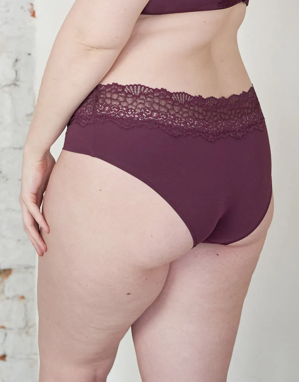 Panty Pure Lace maroon*SugarShape Best