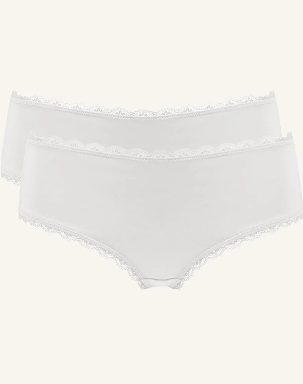 Panty-Set 2x Basic ivory*SugarShape