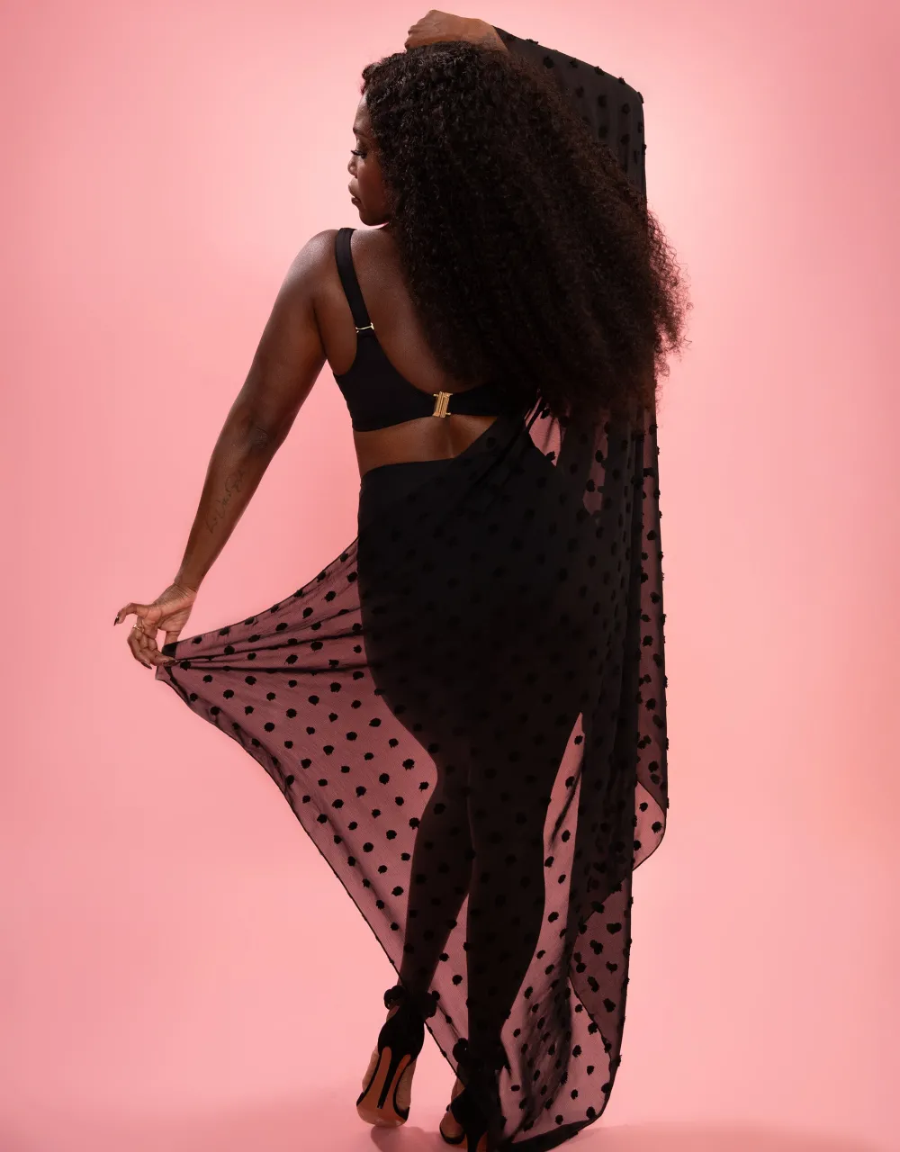 Pareo Dots black*SugarShape Clearance