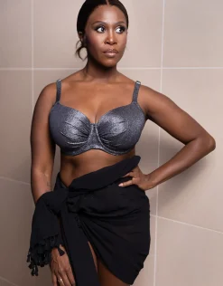 Schalen-Bikini-Top Valencia Glam silver*SugarShape Sale