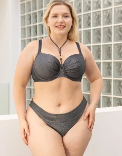 Schalen-Bikini-Top Valencia Glam silver*SugarShape Sale