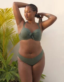 Schalen-Bikini-Top Valencia olive*SugarShape Clearance